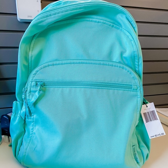 BNWT Vera Bradley Recycled Cotton Campus Backpack